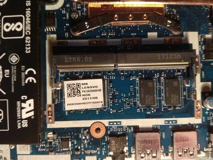 Lenovo ideapad оперативная память