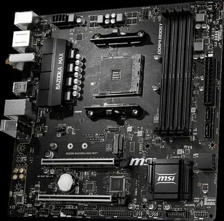 Материнская плата msi b450m