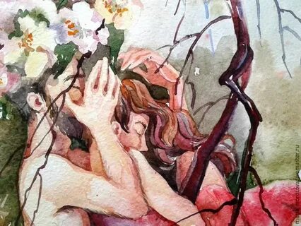 Рисуя картину художник радовался чему то
