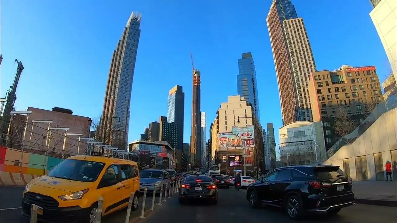 Нью-Йорк Сити. Лос Анджелес МИД Таун. Бруклин Таун. Flatbush New York City. They driving to new york