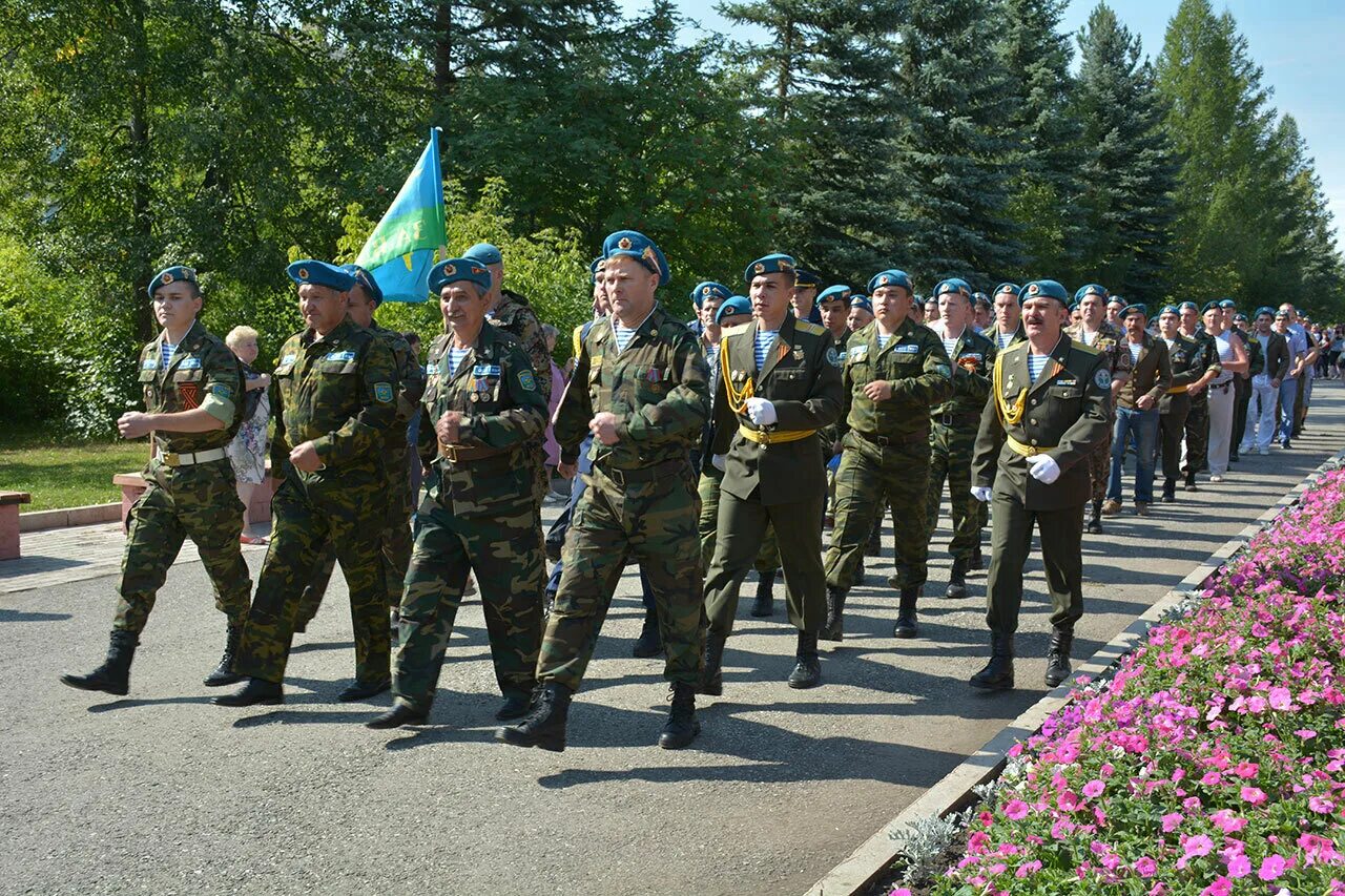 Подслушано Белорецк. Военно-патриотические мероприятия. Мероприятие посвященное Дню ВДВ. Крылатая гвардия г.Белорецк.