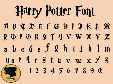 Potters шрифт