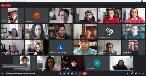 d. Con la participación de miembros y representantes de los diferentes Grup...