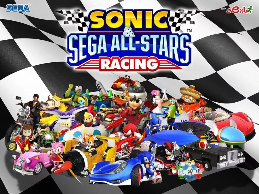 Sonic and Sega all-Stars Racing персонажи. Sonic & Sega all-Stars Racing. Sonic & Sega all-Stars Racing (Rus 2010). Sonic & all-Stars Racing transformed.