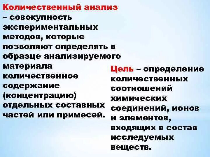 Группы количественного анализа. Количественный анализ в исследовании. Количественный анализ химия. Количественный анализ определение. Методы количественного анализа.