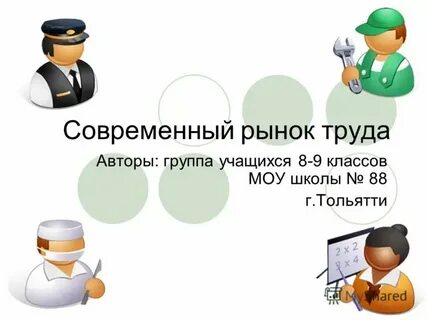 Современный рынок труда презентация