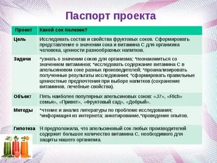 Задачи сок