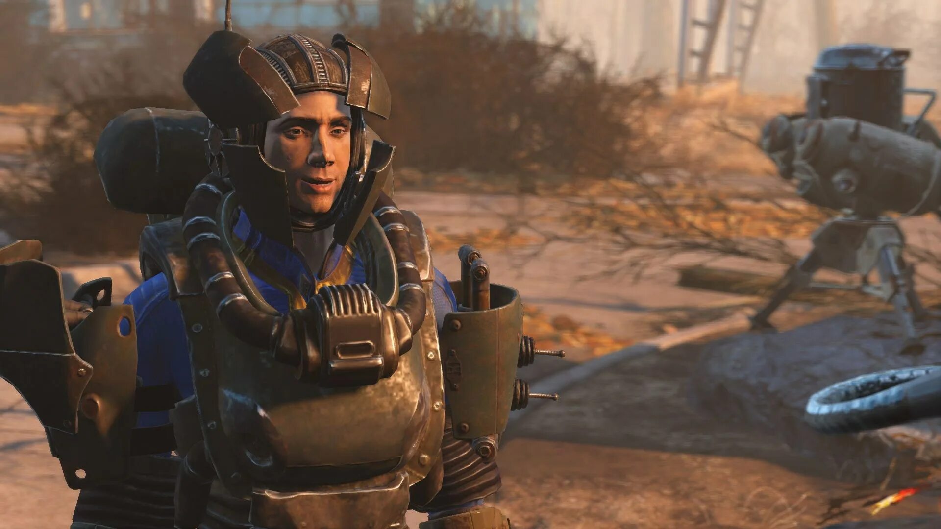 Fallout дополнения. Хламобот fallout 4. фоллаут 4 шлем автоматрона. фоллаут 4 дополнения. ахав фоллаут 4.