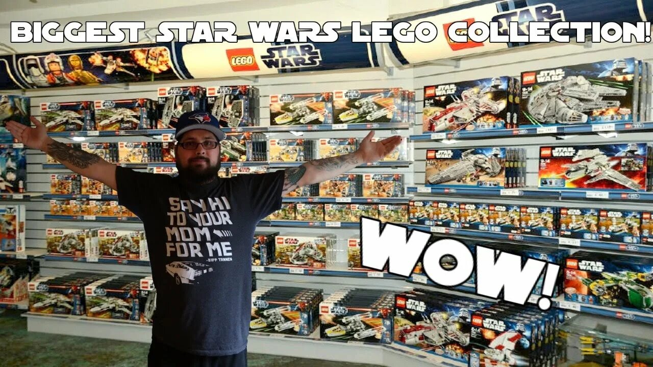 Biggest collection. Biggest star wars collection.