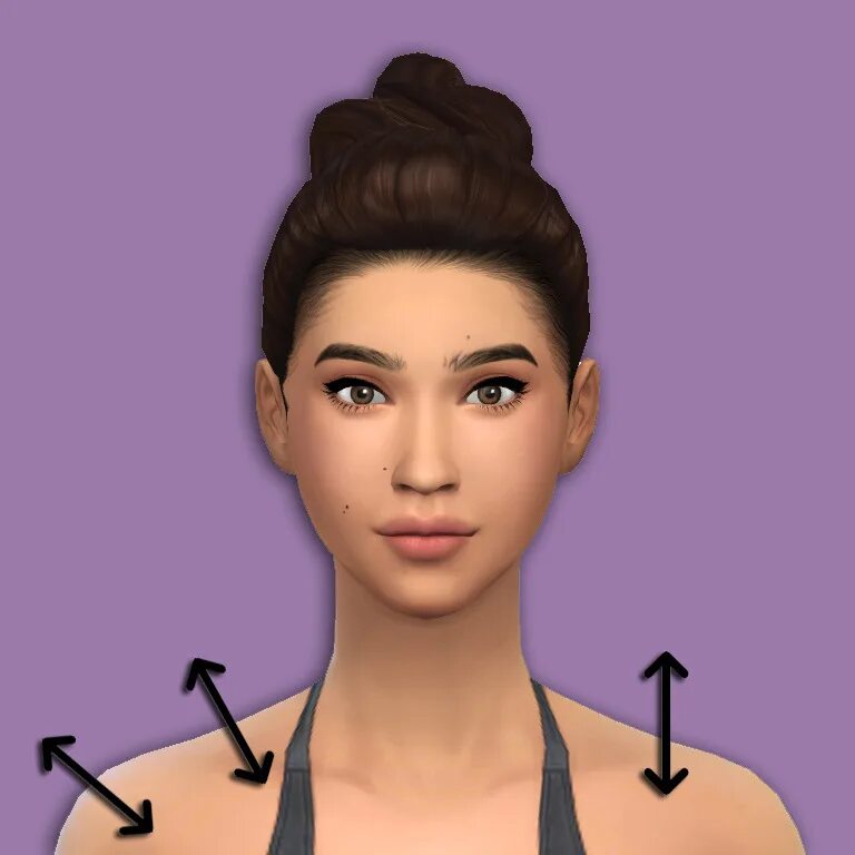 Sims height slider. Симс. пресет груди симс 4. слайдеры симс. sims 4 мод пресеты на грудь.