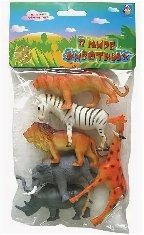 Игрушка изображающая животных. 1toy набор диких животных «в мире животных» (5 шт.) 19824652. фигурки 1 toy в мире животных дикие животные африки т58803. фигурки 1 toy в мире животных животные африки т50464. набор животных игрушки в пакетах. артикул.