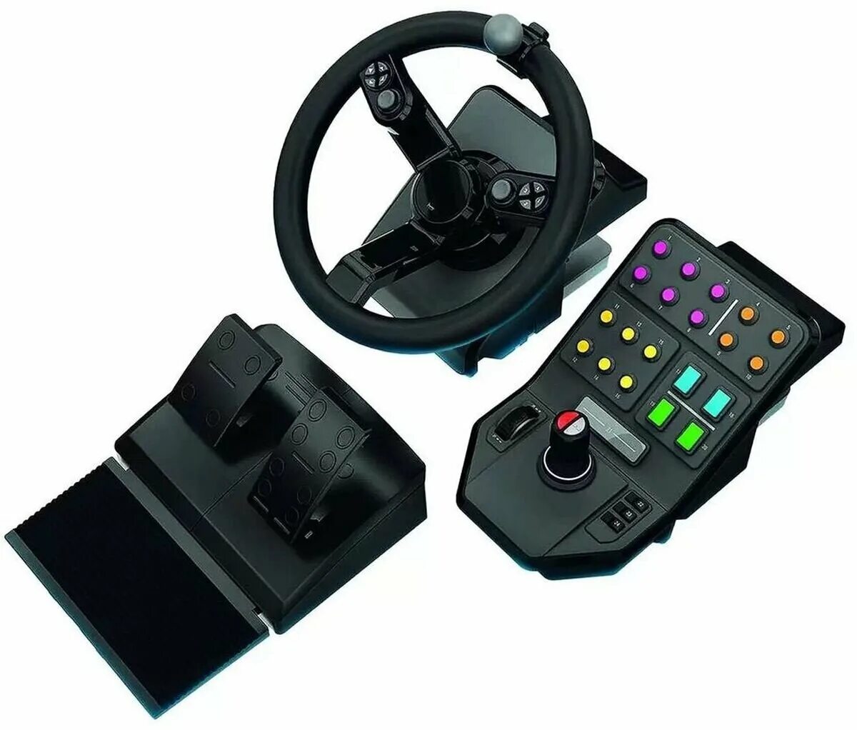 Симулятор педалей автомобиля. Logitech g Saitek Farm SIM Controller. Руль Logitech Heavy Equipment Bundle. Logitech g Saitek Farm. Руль Logitech g Saitek Farm Simulator.