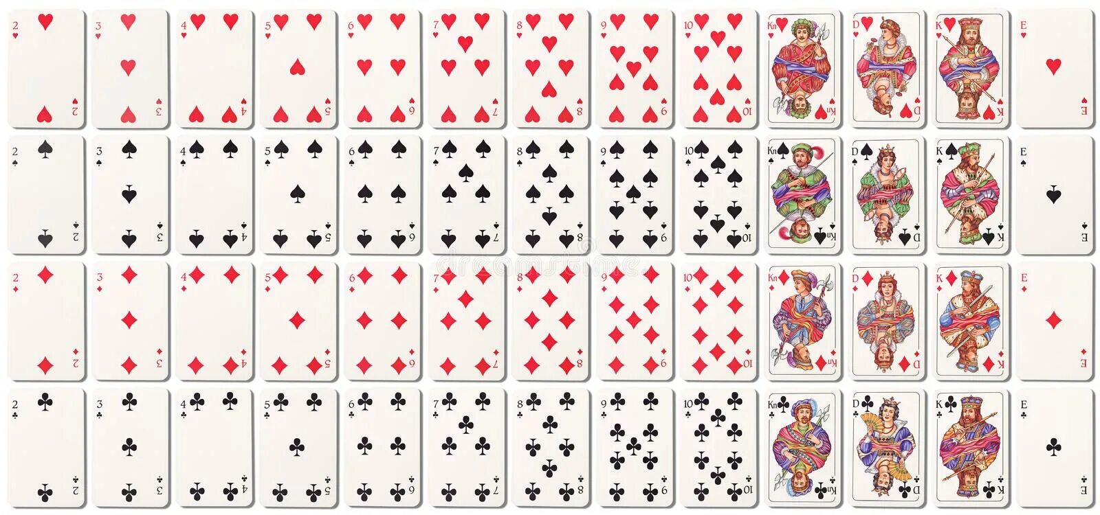 Полный набор карт. Маленькие игральные карты. Игральные карты вся колода. Игральные карты по мастям. Карты игральные печать.