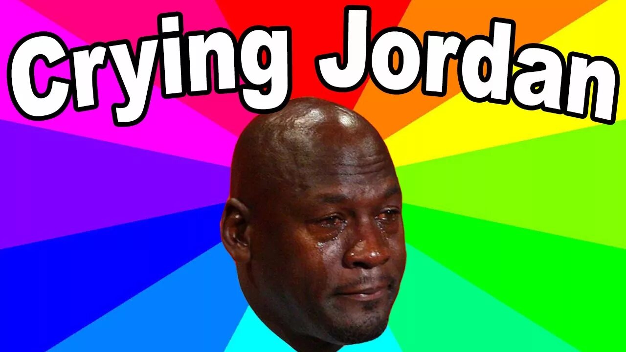 Мем crying. Crying jordan. michael jordan meme. майкл джордан мем. cry мем.