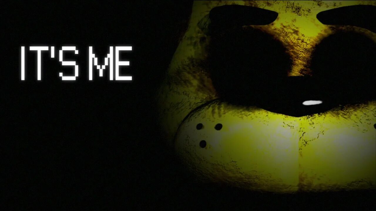 It s me mike. Голден Фредди its me. Золотой Фредди Five Nights at Freddys. Пасхалка Голден Фредди. ИТС ми ФНАФ Голден Фредди.