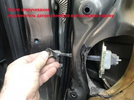 Замена двери камри 50