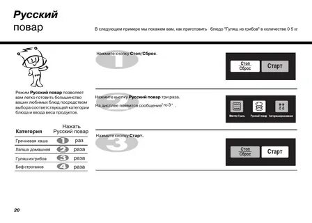Lg повар