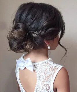 детские выпускные прически на средние волосы