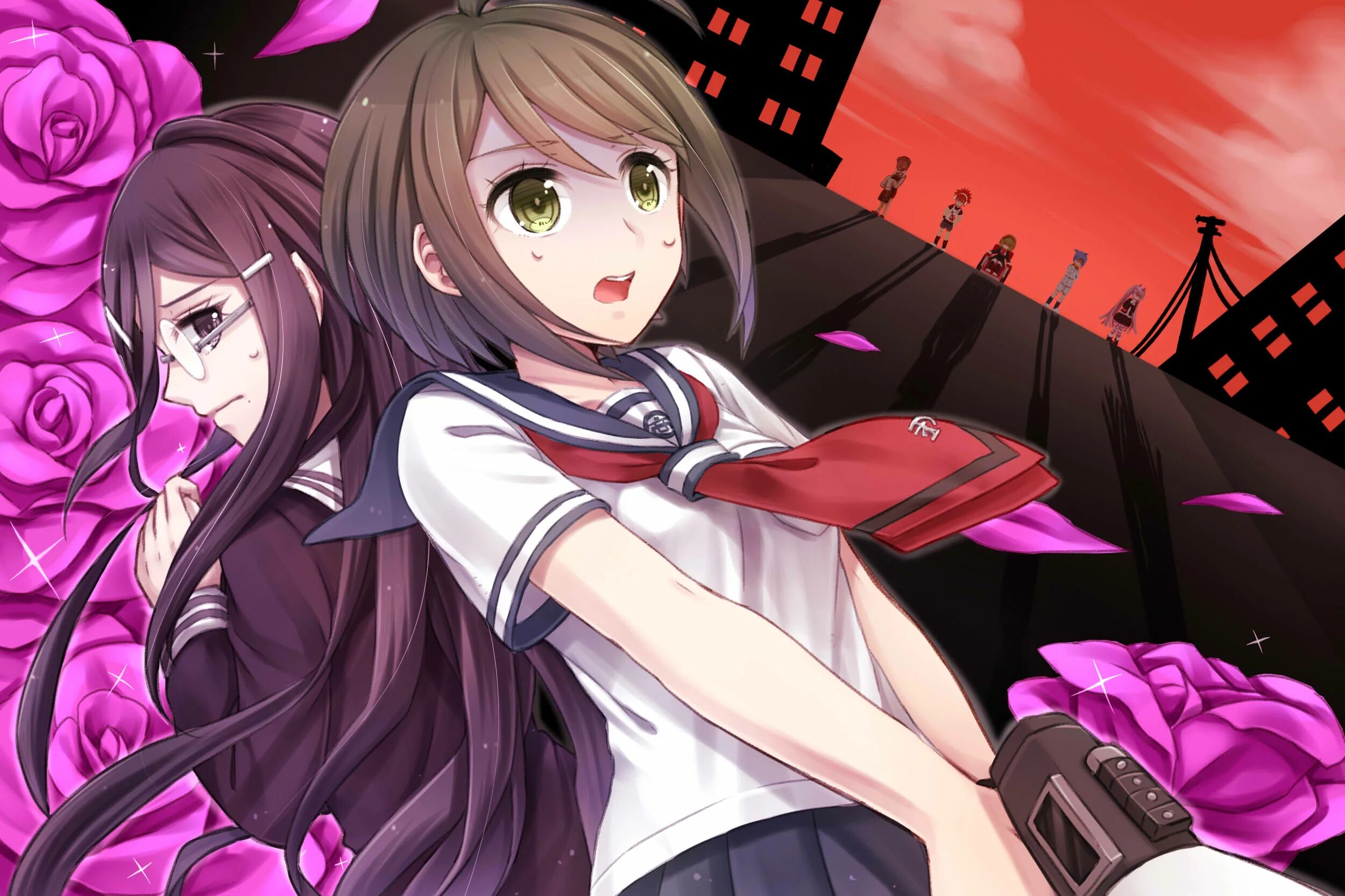 Данганронпа another episode ultra despair girls. Danganronpa ultra girls. Данганронпа герлз. Danganronpa ultra girls. Komaru naegi.