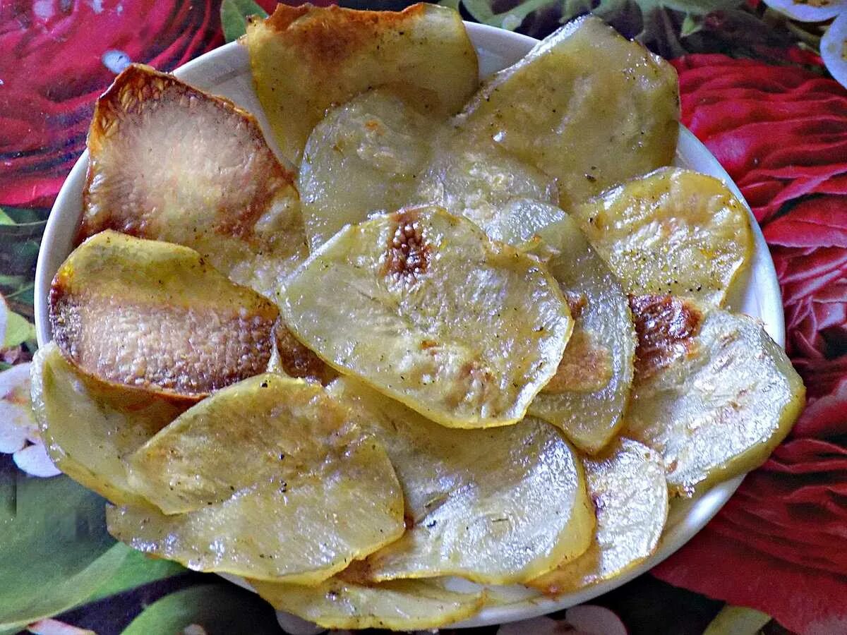Рецепт вкусных чипсов