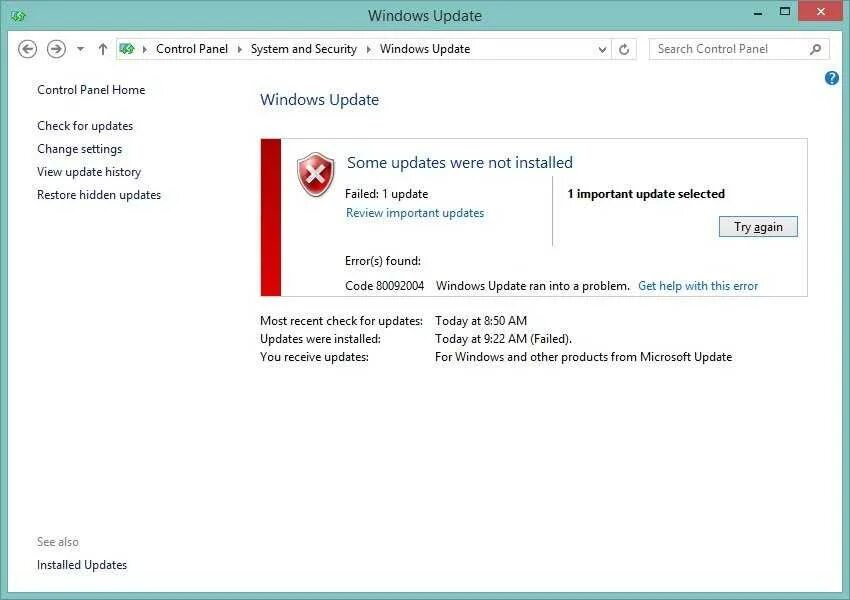 Ошибки windows update. Windows server 2012 error. ошибка 80092004. windows server 2012 r2 ошибка error. windows update_80092004 windows 7.