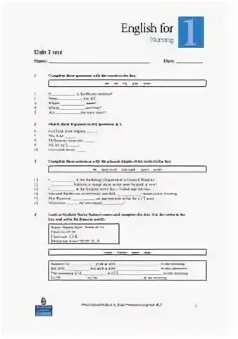 Revision units 1 2