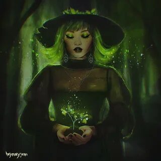 Ведьма с зелеными глазами фото - Galeratut.Ru