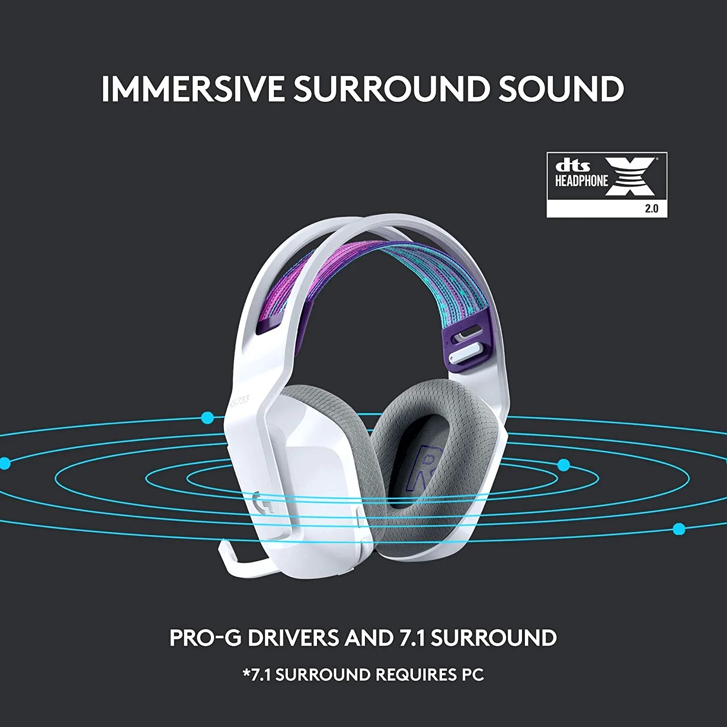 Logitech g733 lightspeed white. Logitech наушники lightspeed white игровые. logitech g733 lightspeed wireless rgb gaming headset white. наушники игровые logitech g733 lightspeed wireless black / white / гарнитура беспроводная. игровые наушники с микрофоном logitech g 435 lightspeed wireless white (981-001074).