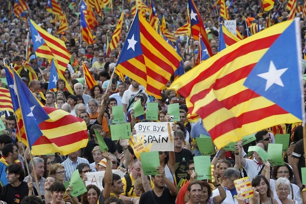Независимость всех стран. Каталония сепаратизм. Независимость Испании. Движение за независимость Каталонии. Новая Каталония.