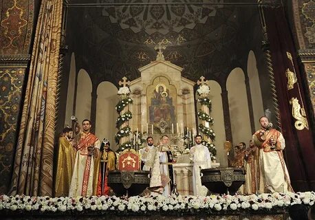 Рождество в армянской церкви