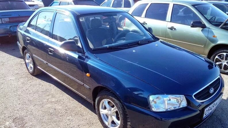 Купить б/у Hyundai Accent II ТагАЗ 1.5 MT (102 л.с.) бензин механика в Нязепетро