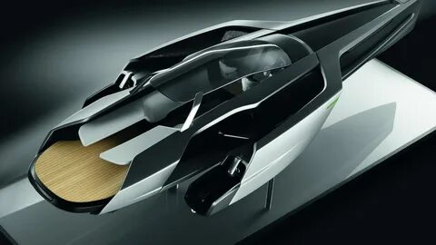 Audi Trimaran yacht envisioned by a design student Motor1.com.