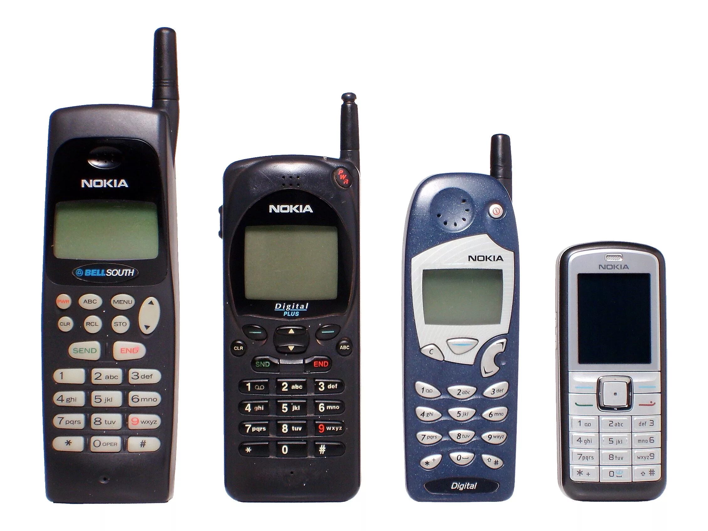 1989, Mobile Phone / Motorola MicroTAC 9800X The first truly portable phone. Up 