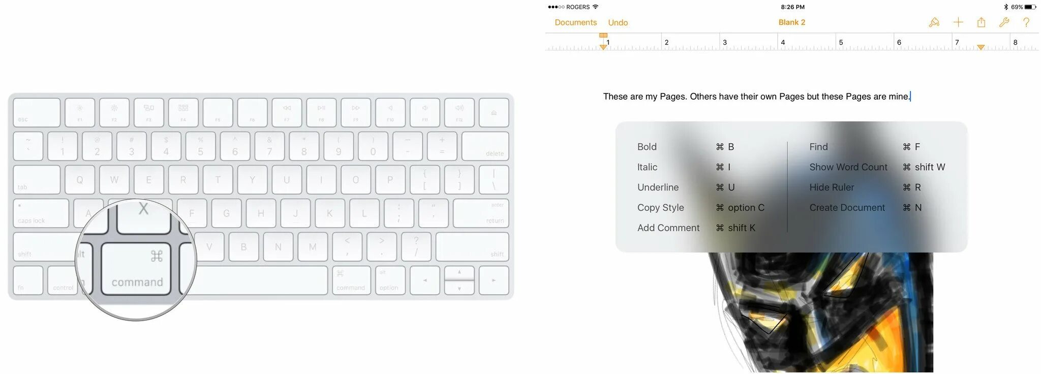 Как включить клавиатуру apple