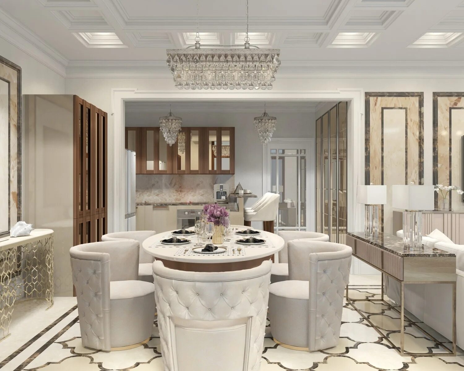 Pin by Luxury interiors/ Дизайн студи on Столовые /Dining rooms House design, De