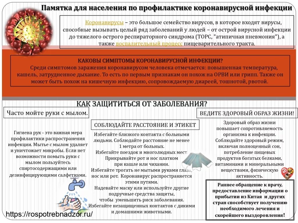 Какая профилактика коронавирусной инфекции. Памятка для населения по профилактике коронавирусной инфекции.