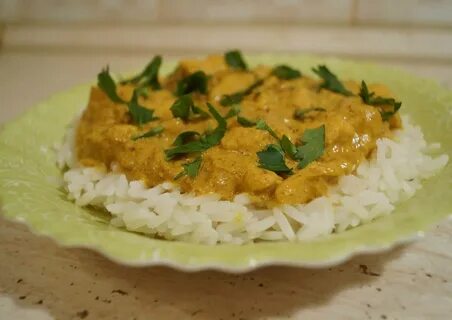 Курица карри простой