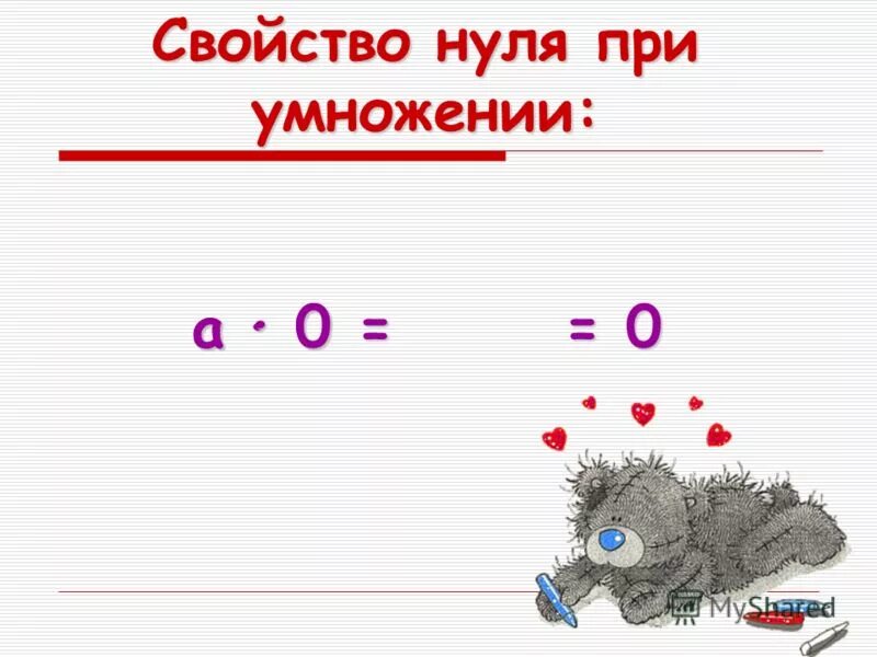свойства единицы, свойства нуля. умножение и деление чисел с нулями. свойства нуля и единицы. таблицы по математике для начальной школы. умножение и деление на ноль.
