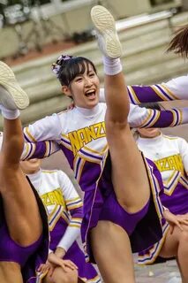 Uniform asian cheerleaders panties.