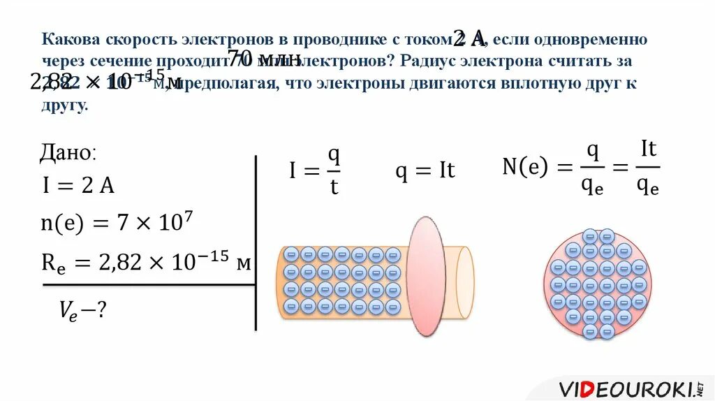 Сколько скорость тока. Скорость направленного движения электронов в проводнике формула. Какова скорость электронов в проводнике с током 2 а. Скорость направленного движения электронов в проводнике. Формула нахождения скорости электронов в проводнике.