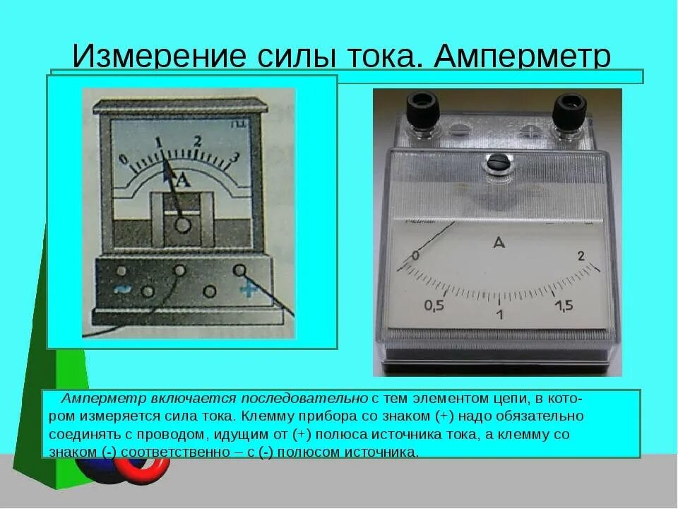 Амперметр измерение силы тока 8. Амперметр прибор для измерения силы тока. Амперметр измерение силы тока 8кл. Физика 8 класс амперметр измерение силы тока. Каким прибором изменяется сила тока