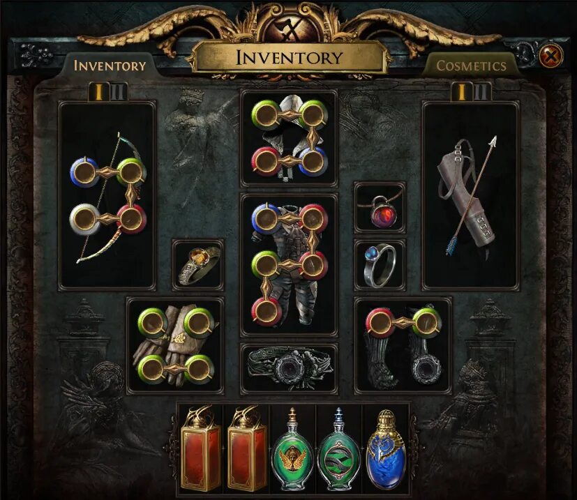 Expanded inventory. Expanded inventory