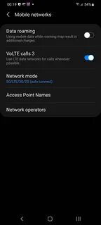 Volte как отключить samsung