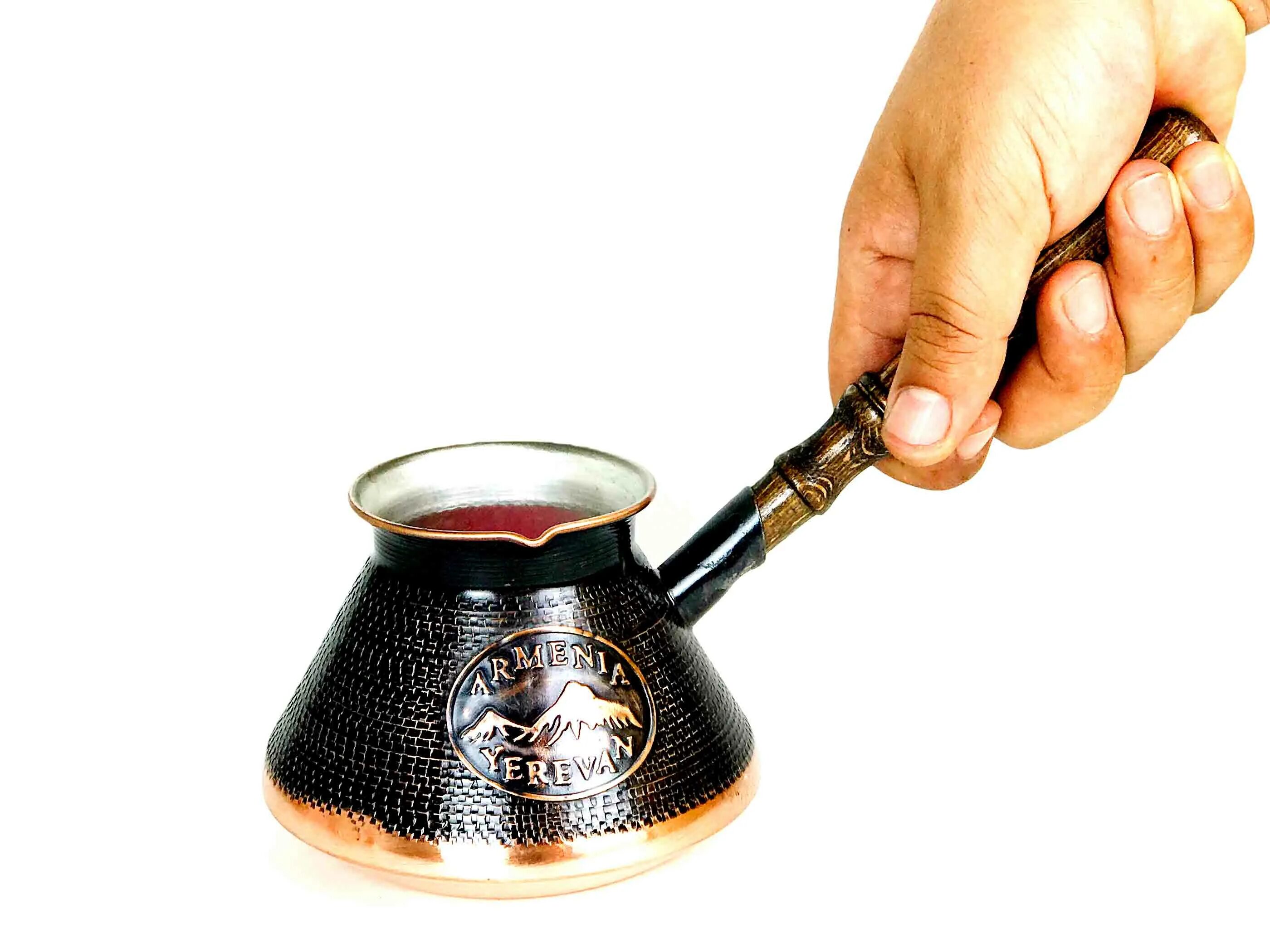 турка медная «роза» 0,54 л 6798. турка хозмелочинск, 500 мл. керамическая турка ceraflame d93022. медная джезва-турка. турка медная shams 400мл.