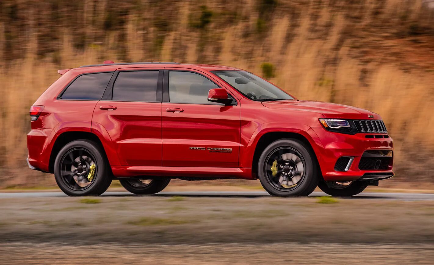 Jeep Grand Cherokee 2018. Джип Гранд Чероки 2018. Jeep Grand Cherokee внедорожник (Trackhawk. Jeep Гранд Чероки 2018. Новые модели внедорожников