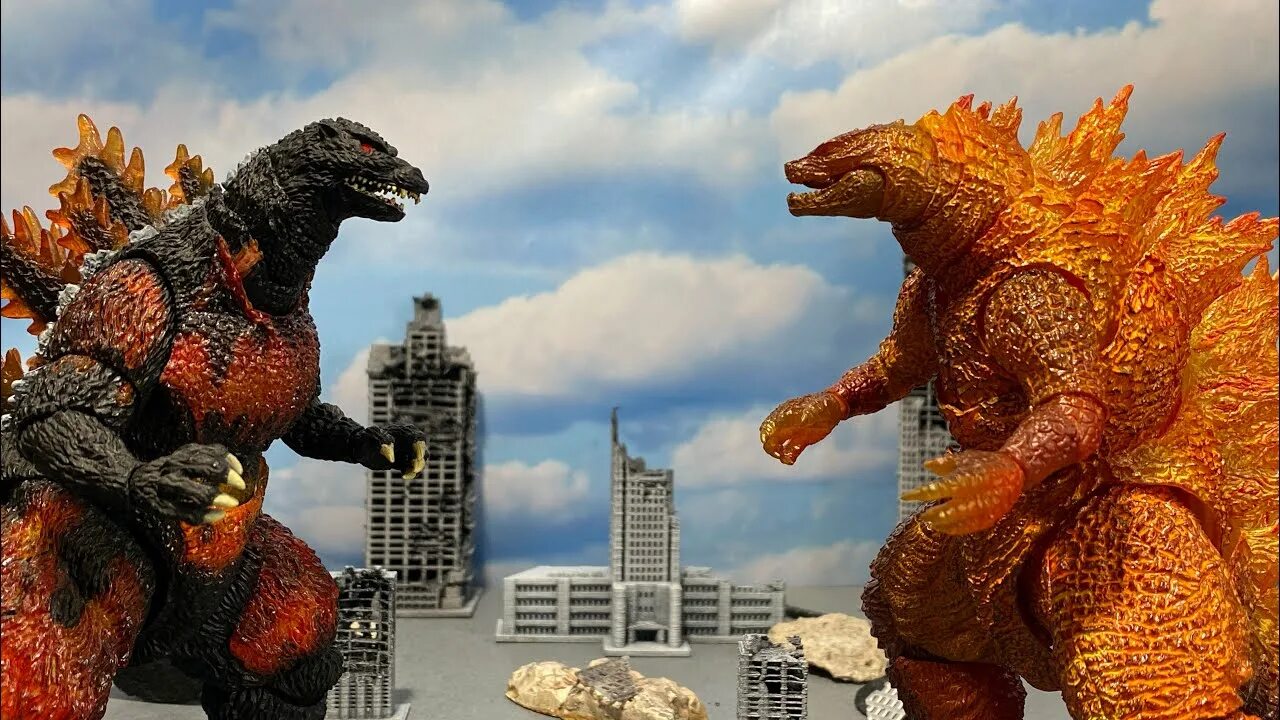 Burning godzilla