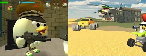 Play chicken gun