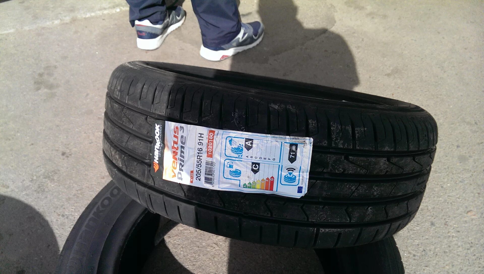 Шины ханкук вентус отзывы. Hankook Ventus Prime 3 k125. Hankook k125 Ventus Prime 3 205/55 r16 91h. Hankook 205/55/16 91h Ventus prime3 k-125. Hankook Tire Ventus prime3 k125.