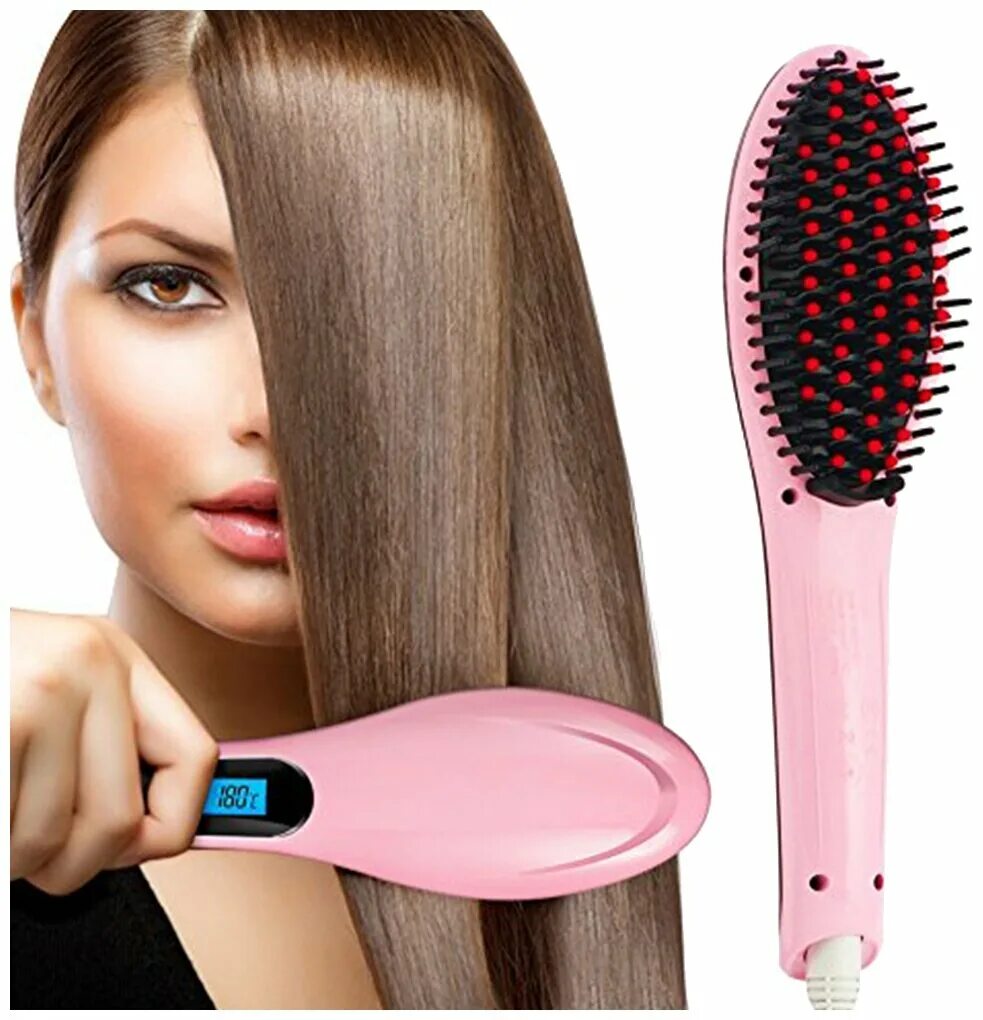 Электрическая щетка для волос. Выпрямитель для волос fast hair Straightener. Электрическая расческа fast hair Straightener. HQT-906 расческа для выпрямления. Выпрямитель для волос HQT 906.