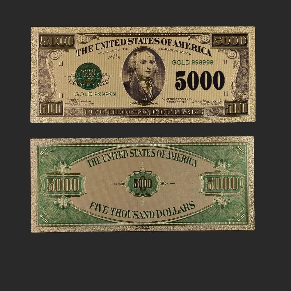 Банкноты редонда. 5000 долларов сша. 2 5000 долларов. 1 доллар 1957. 5000 dollars.